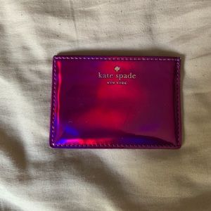 Kate Spade Multichrome Cardholder LIMITED EDITION